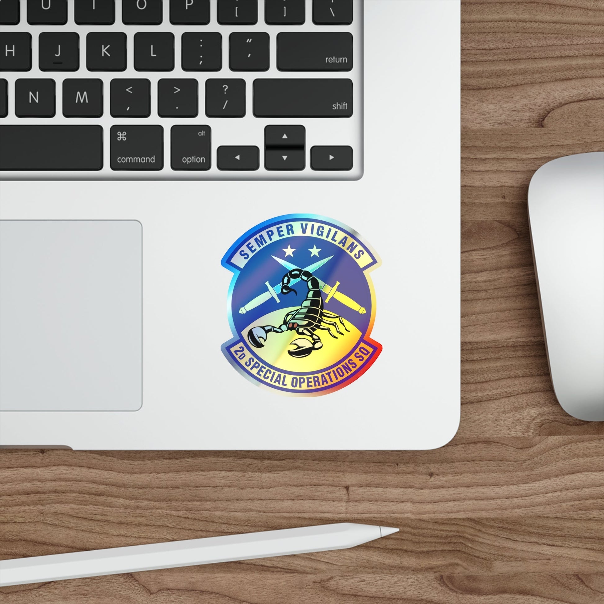 2d Special Operations Squadron (U.S. Air Force) Holographic STICKER Die-Cut Vinyl Decal-The Sticker Space