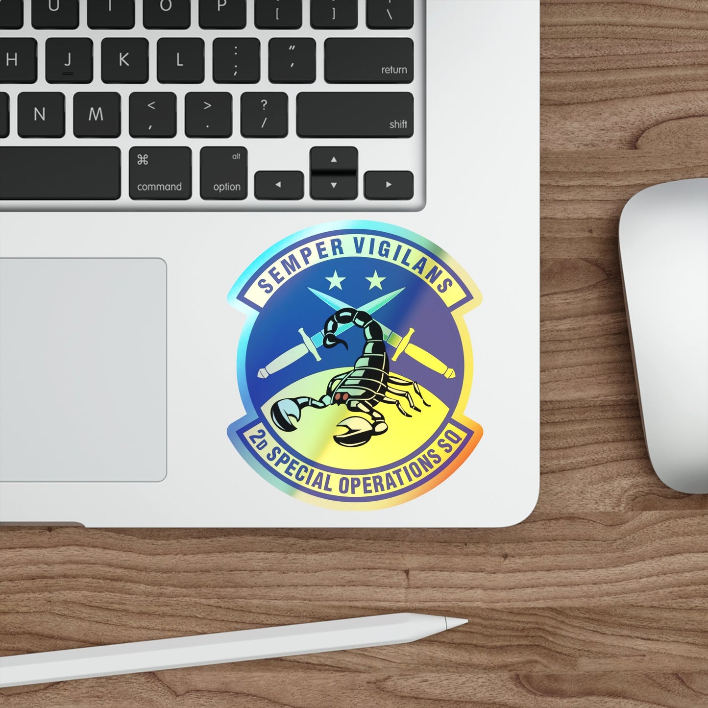 2d Special Operations Squadron (U.S. Air Force) Holographic STICKER Die-Cut Vinyl Decal-The Sticker Space