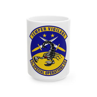 2d Special Operations Squadron (U.S. Air Force) White Coffee Mug-15oz-The Sticker Space