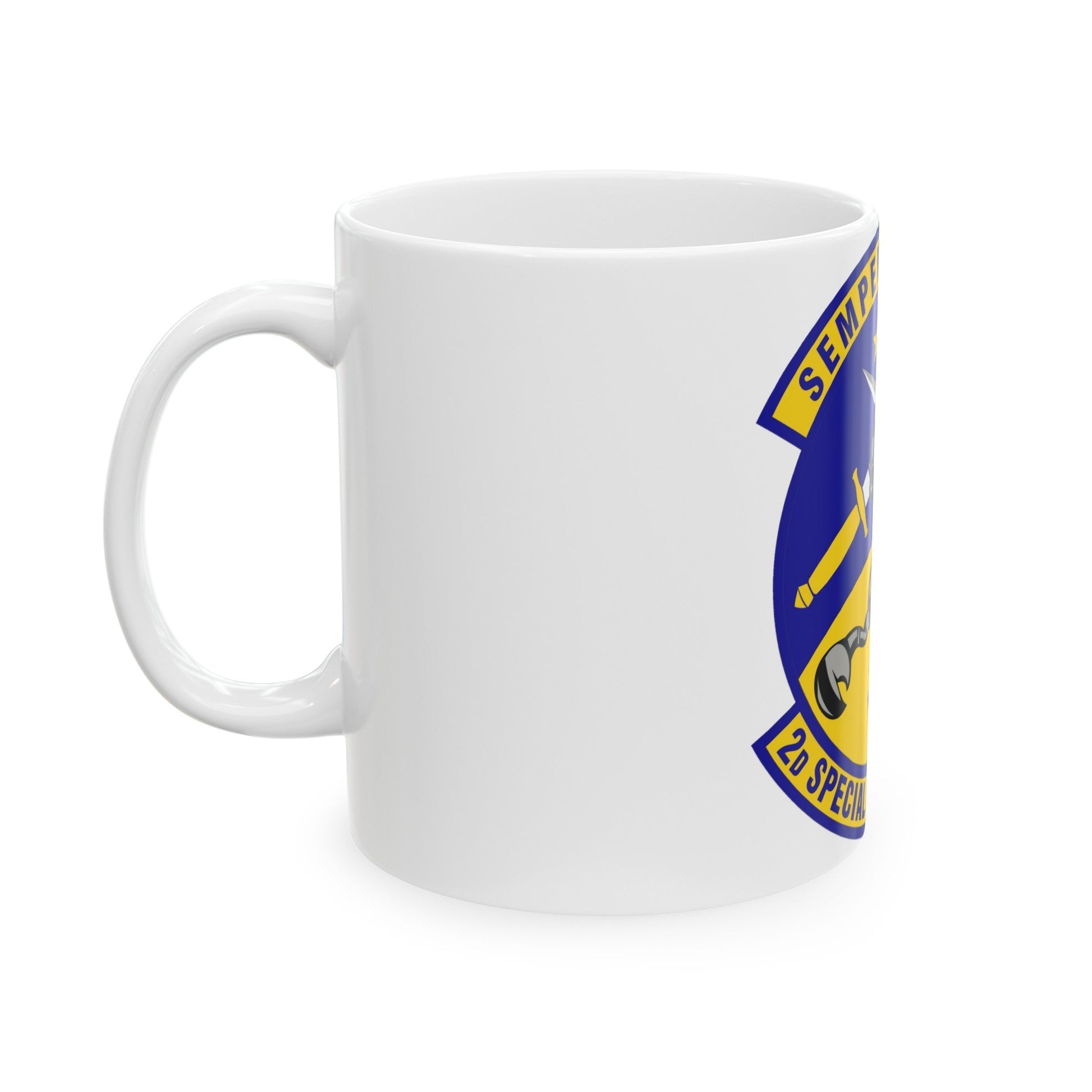 2d Special Operations Squadron (U.S. Air Force) White Coffee Mug-The Sticker Space