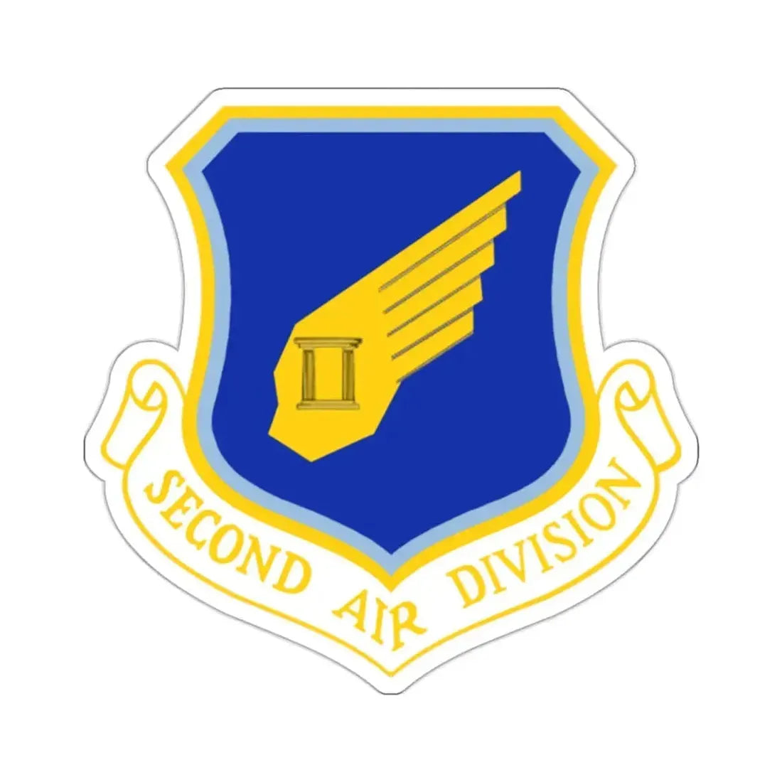 2nd Air Division (U.S. Air Force) STICKER Vinyl Kiss-Cut Decal - The Sticker Space