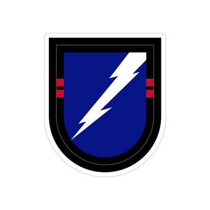 2nd Battalion 134th Infantry Regiment (U.S. Army) REVERSE PRINT Transparent STICKER-6" × 6"-The Sticker Space