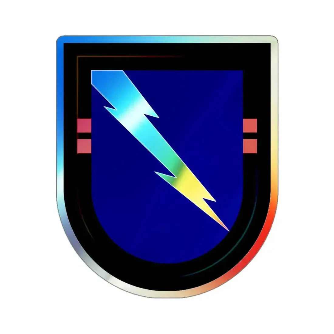 2nd Battalion 134th Infantry Regiment (U.S. Army) Holographic STICKER Die-Cut Vinyl Decal 3 Inch Holographic - The Sticker Space