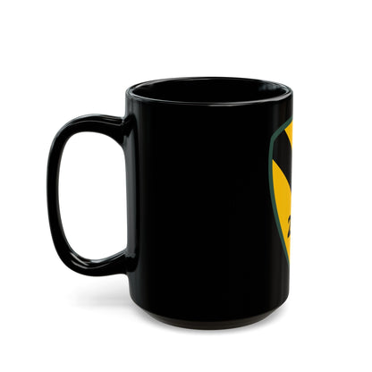 2nd Brigade 1st Cavalry Division (U.S. Army) Black Coffee Mug-The Sticker Space