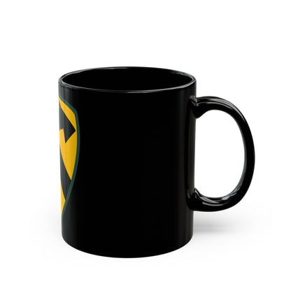 2nd Brigade 1st Cavalry Division (U.S. Army) Black Coffee Mug-The Sticker Space