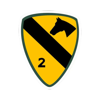 2nd Brigade 1st Cavalry Division (U.S. Army) STICKER Vinyl Kiss-Cut Decal - The Sticker Space