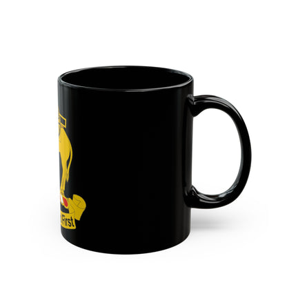 2nd Field Artillery Regiment (U.S. Army) Black Coffee Mug-The Sticker Space