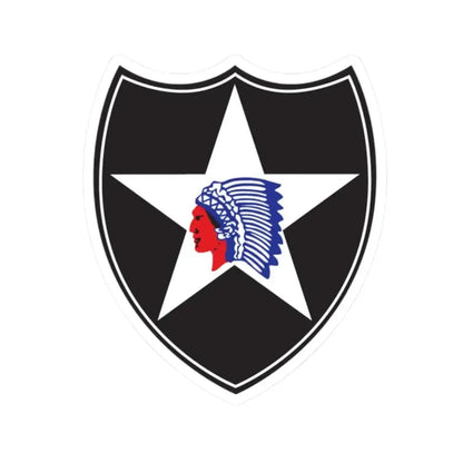 2nd Infantry Division (U.S. Army) STICKER Vinyl Kiss-Cut Decal - The Sticker Space