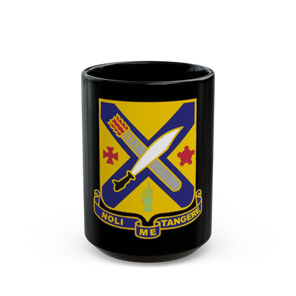 2nd Infantry Regiment (U.S. Army) Black Coffee Mug-15oz-The Sticker Space