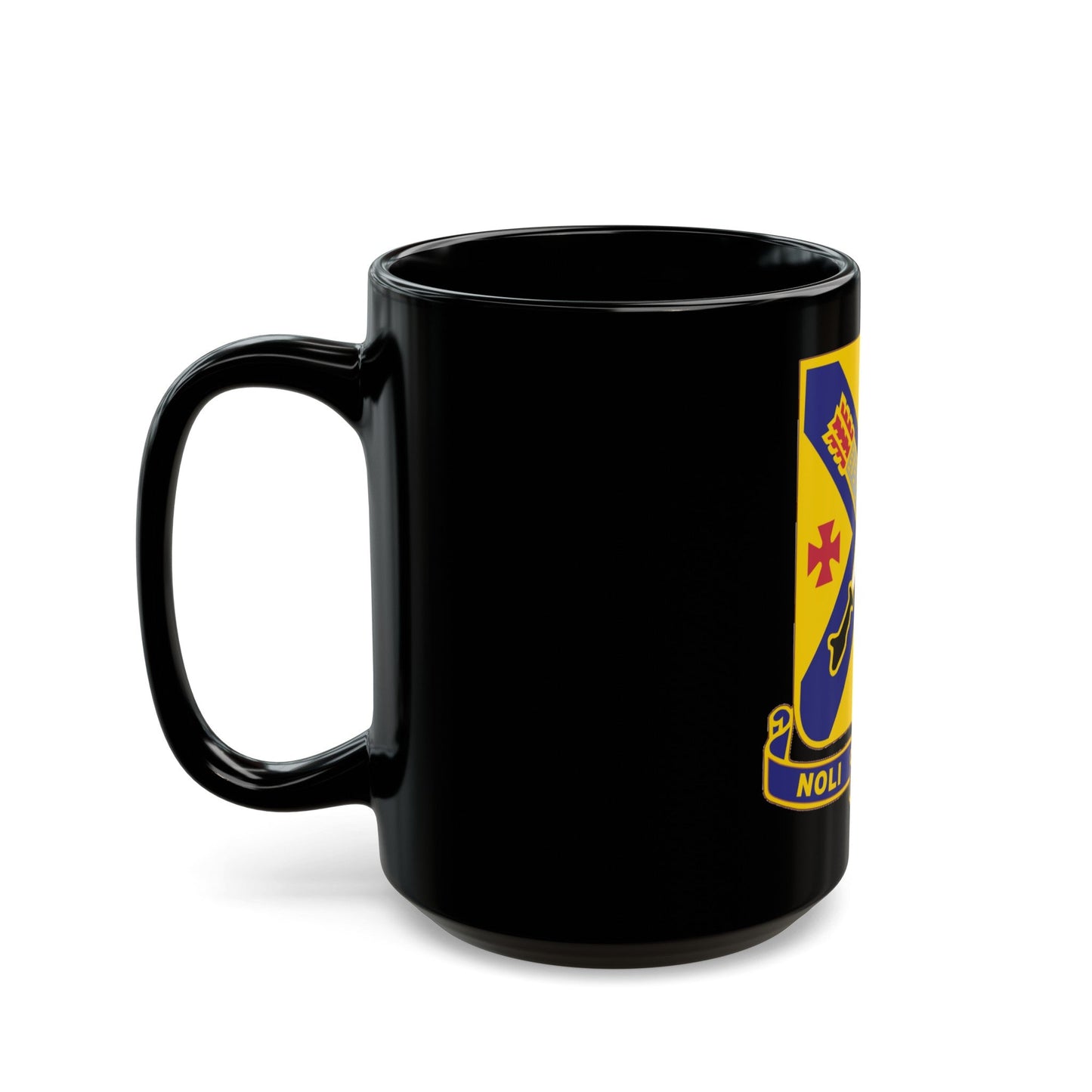 2nd Infantry Regiment (U.S. Army) Black Coffee Mug-The Sticker Space