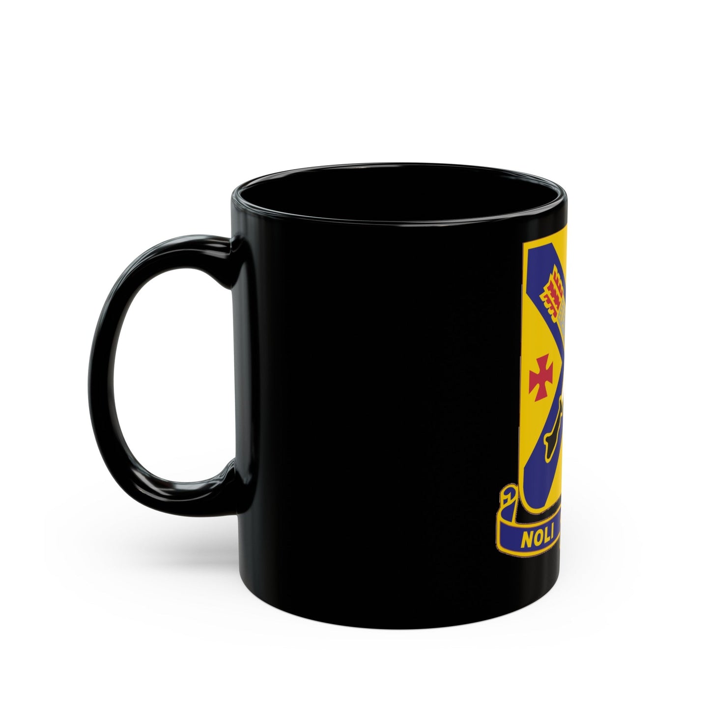 2nd Infantry Regiment (U.S. Army) Black Coffee Mug-The Sticker Space