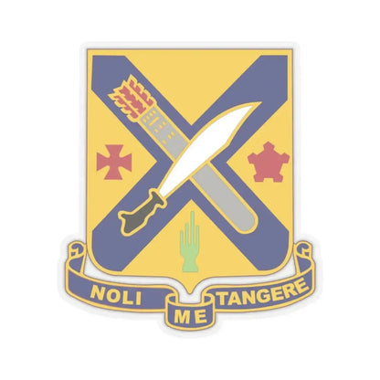 2nd Infantry Regiment (U.S. Army) STICKER Vinyl Kiss-Cut Decal 6 Inch Transparent - The Sticker Space