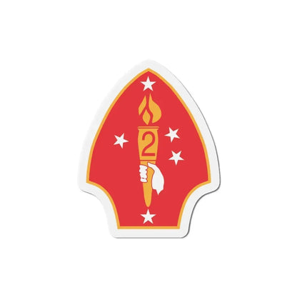 2nd Marine Divn (USMC) Refrigerator Magnet - The Sticker Space