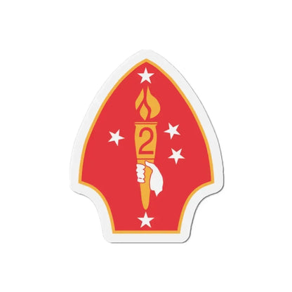 2nd Marine Divn (USMC) Refrigerator Magnet - The Sticker Space