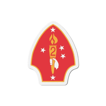 2nd Marine Divn (USMC) Refrigerator Magnet - The Sticker Space