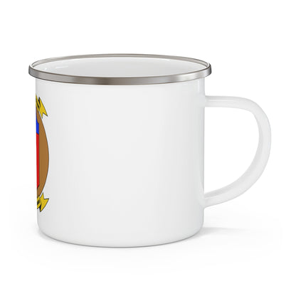 2nd Marine Expiditionary Brigade Air Ground Logistics Team (USMC) Enamel Mug-12oz-The Sticker Space