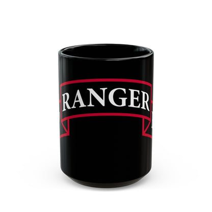 2nd Ranger Battalion (U.S. Army) Black Coffee Mug-15oz-The Sticker Space