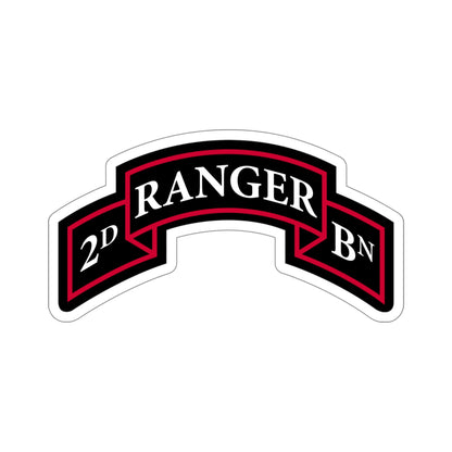 2nd Ranger Battalion (U.S. Army) STICKER Vinyl Die-Cut Decal-5 Inch-The Sticker Space