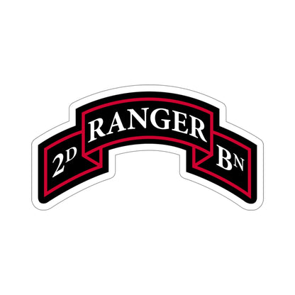 2nd Ranger Battalion (U.S. Army) STICKER Vinyl Die-Cut Decal-6 Inch-The Sticker Space