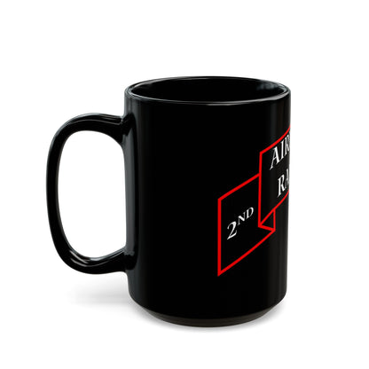 2nd Ranger Infantry Company (U.S. Army) Black Coffee Mug-The Sticker Space