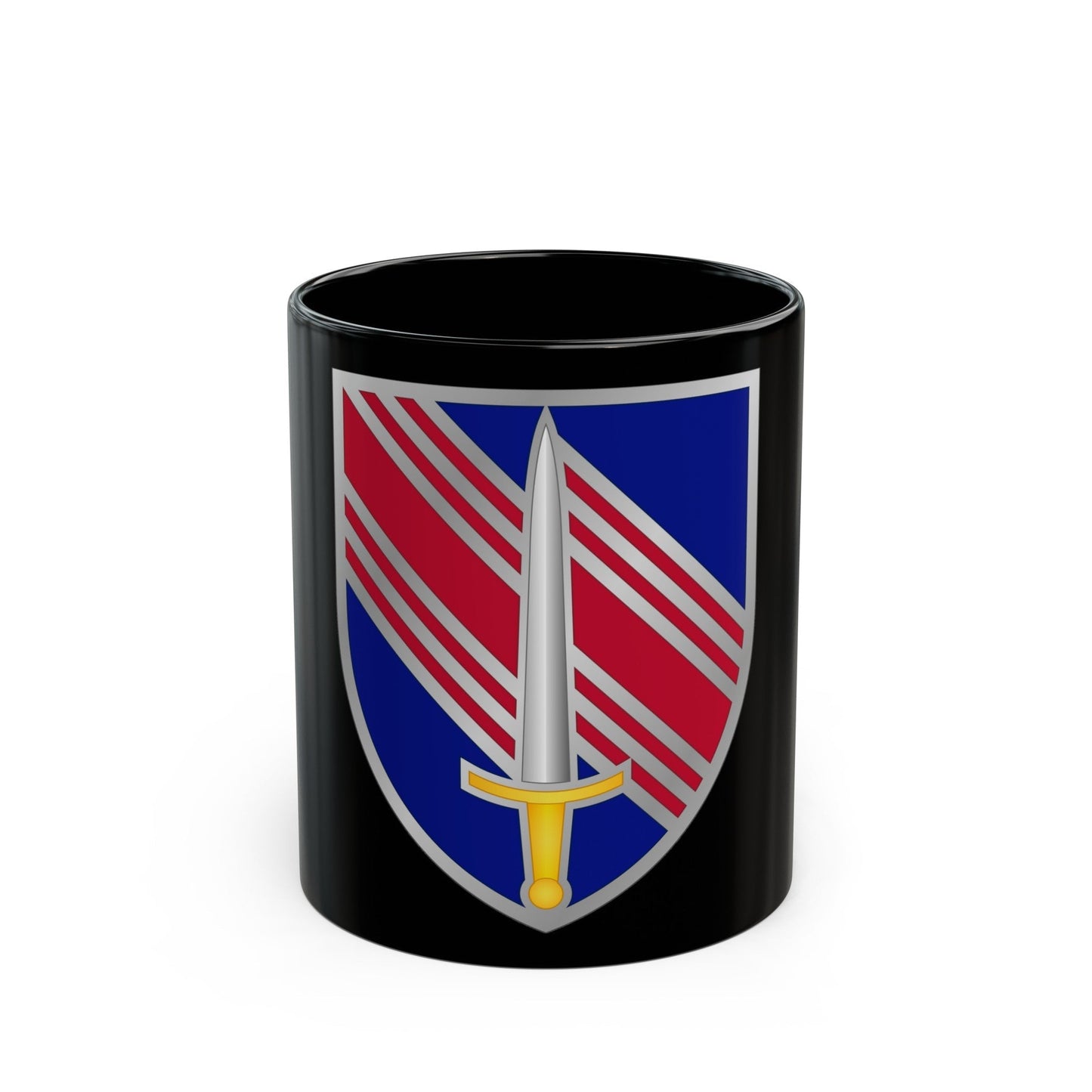 2nd Security Force Assistance Brigade (U.S. Army) Black Coffee Mug-11oz-The Sticker Space