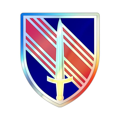 2nd Security Force Assistance Brigade (U.S. Army) Holographic STICKER Die-Cut Vinyl Decal-2 Inch-The Sticker Space