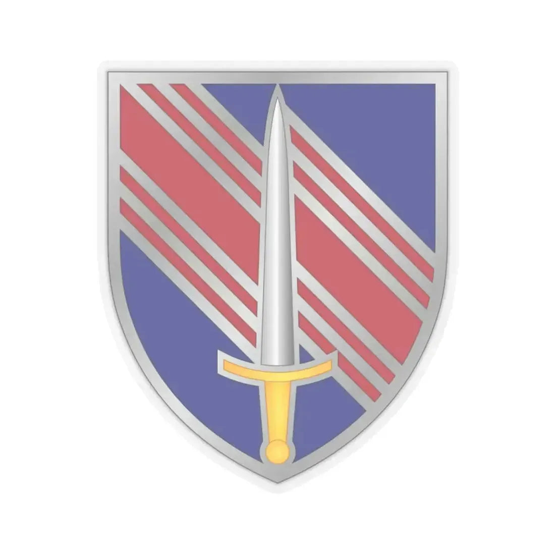 2nd Security Force Assistance Brigade (U.S. Army) STICKER Vinyl Kiss-Cut Decal 3 Inch Transparent - The Sticker Space