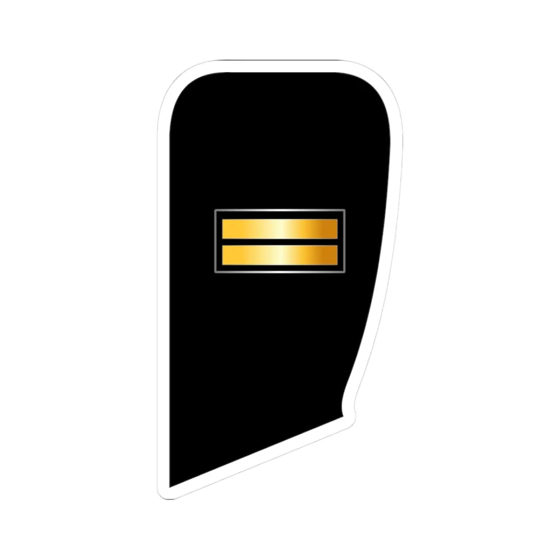 2.SKN SFC (Korea) (Military Rank) STICKER Vinyl Kiss-Cut Decal 3 Inch White - The Sticker Space