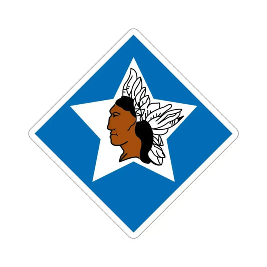 3-6 Indian Head (USMC) STICKER Vinyl Die-Cut Decal 6 Inch - The Sticker Space