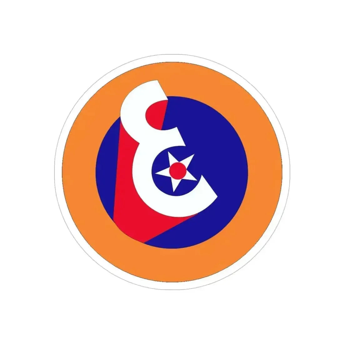 3 Air Force (U.S. Army) REVERSE PRINT Transparent Die-Cut STICKER 4 Inch Die-Cut Transparent - The Sticker Space