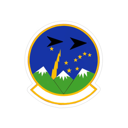 3 Air Support Operations Squadron PACAF (U.S. Air Force) REVERSE PRINT Transparent STICKER-2" × 2"-The Sticker Space