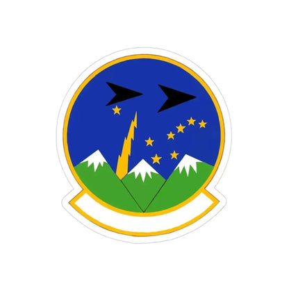 3 Air Support Operations Squadron PACAF (U.S. Air Force) REVERSE PRINT Transparent Die-Cut STICKER 3 Inch Die-Cut Transparent - The Sticker Space