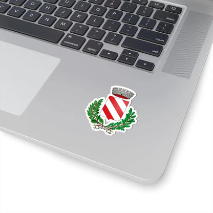 3 bend gules-CoA-Italy (Italy) (Coat of Arms) STICKER Vinyl Kiss-Cut Decal - The Sticker Space