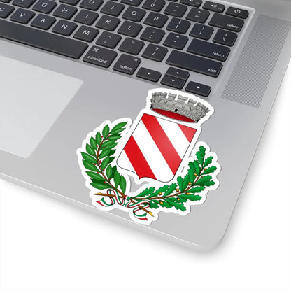 3 bend gules-CoA-Italy (Italy) (Coat of Arms) STICKER Vinyl Kiss-Cut Decal - The Sticker Space