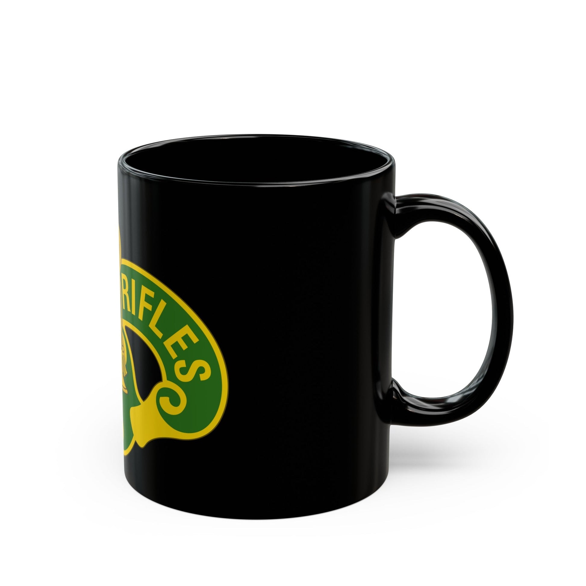 3 Cavalry Regiment 2 (U.S. Army) Black Coffee Mug-The Sticker Space