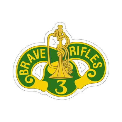 3 Cavalry Regiment v2 (U.S. Army) STICKER Vinyl Die-Cut Decal 5 Inch - The Sticker Space