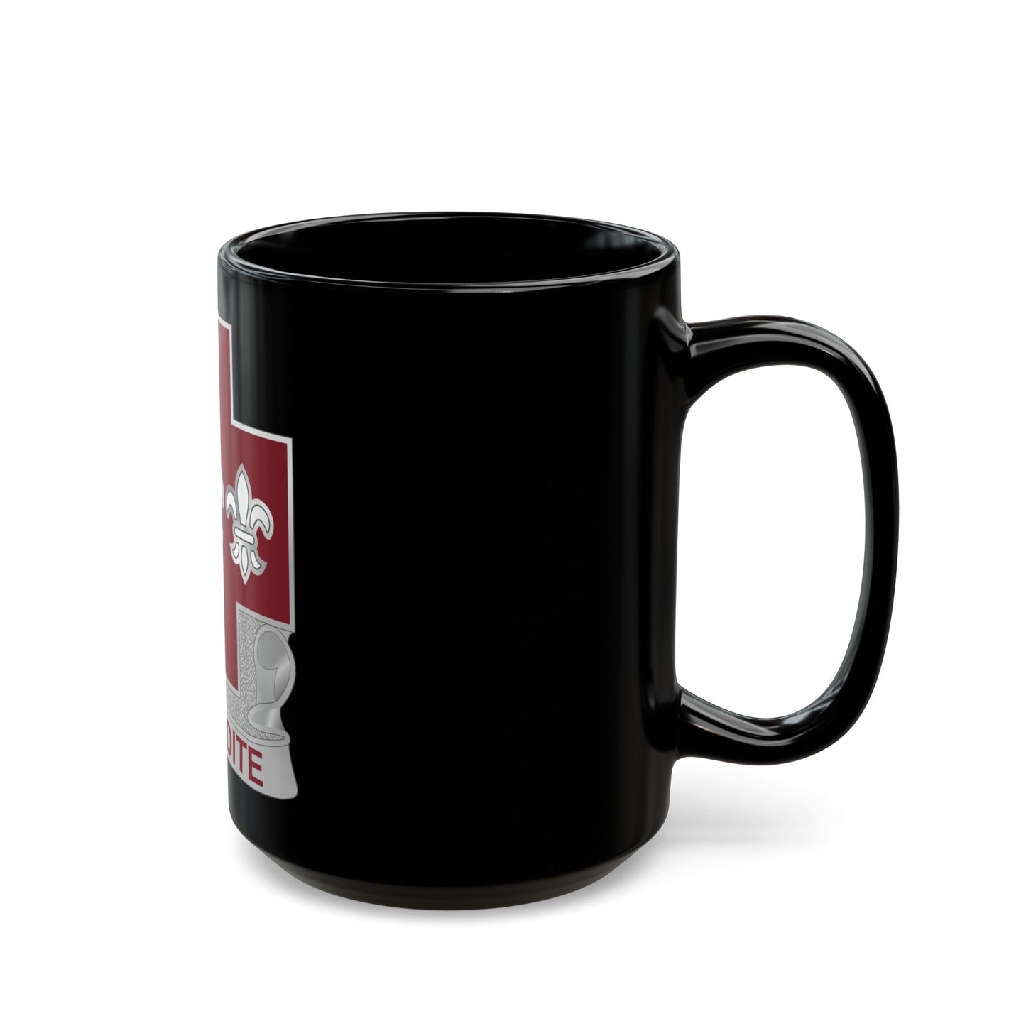 3 Evacuation Hospital (U.S. Army) Black Coffee Mug-The Sticker Space