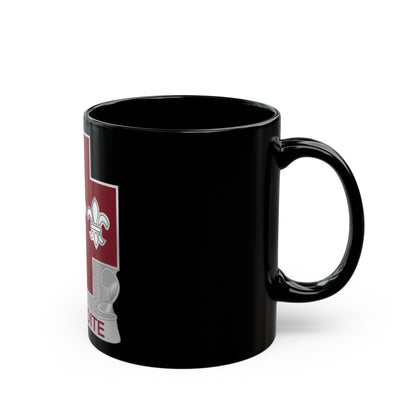 3 Evacuation Hospital (U.S. Army) Black Coffee Mug-The Sticker Space