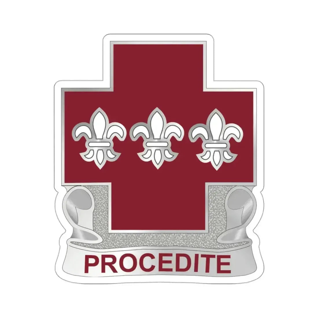 3 Evacuation Hospital (U.S. Army) STICKER Vinyl Die-Cut Decal 3 Inch - The Sticker Space