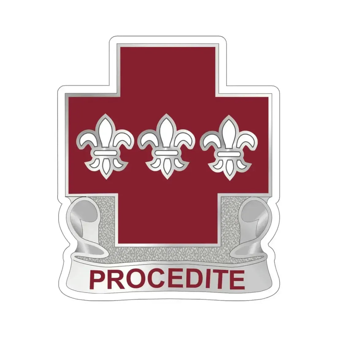 3 Evacuation Hospital (U.S. Army) STICKER Vinyl Die-Cut Decal 5 Inch - The Sticker Space