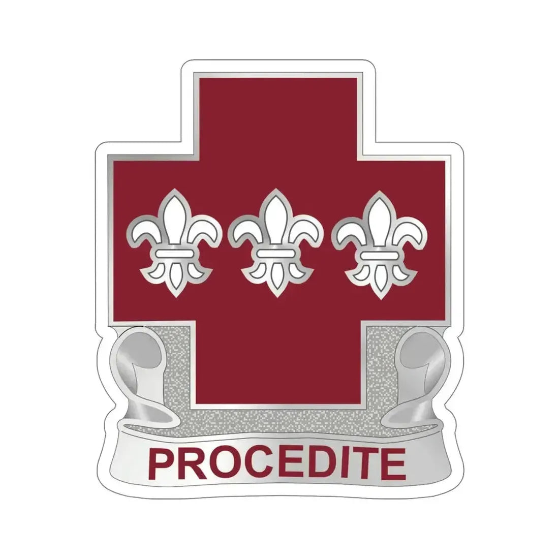 3 Evacuation Hospital (U.S. Army) STICKER Vinyl Die-Cut Decal 6 Inch - The Sticker Space