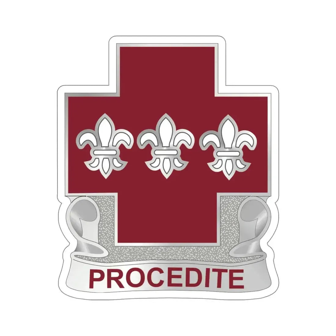 3 Evacuation Hospital (U.S. Army) STICKER Vinyl Die-Cut Decal - The Sticker Space