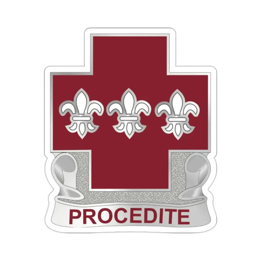 3 Evacuation Hospital (U.S. Army) STICKER Vinyl Die-Cut Decal - The Sticker Space