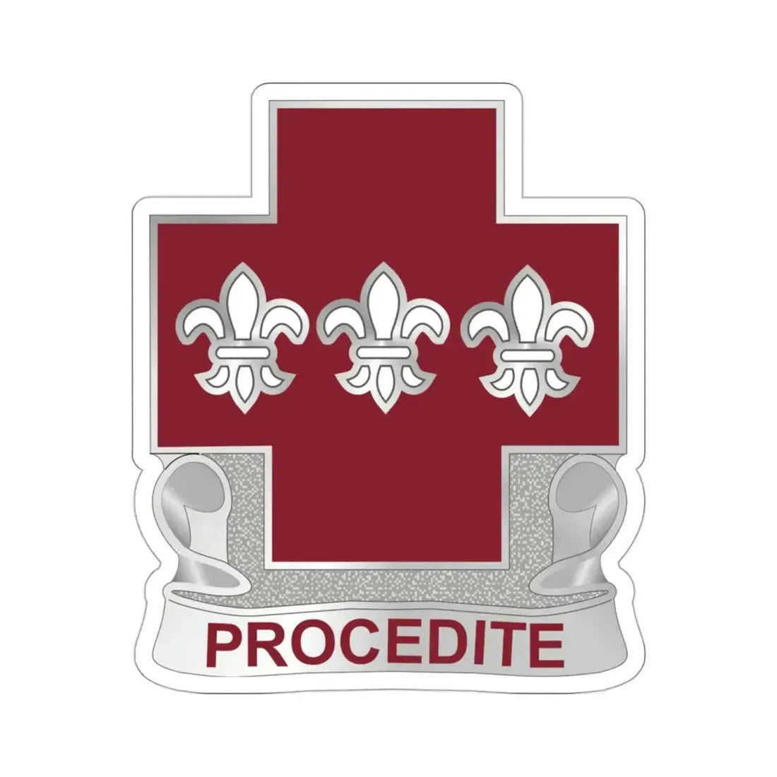 3 Evacuation Hospital (U.S. Army) STICKER Vinyl Die-Cut Decal - The Sticker Space