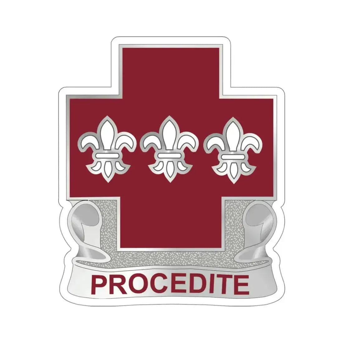 3 Evacuation Hospital (U.S. Army) STICKER Vinyl Die-Cut Decal - The Sticker Space