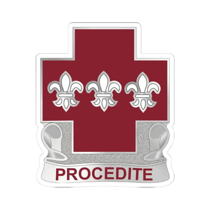 3 Evacuation Hospital (U.S. Army) STICKER Vinyl Kiss-Cut Decal 3 Inch White - The Sticker Space