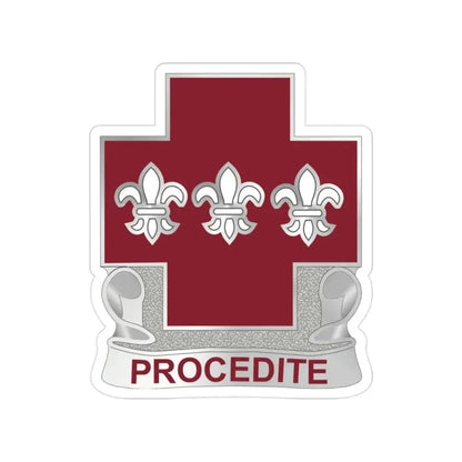 3 Evacuation Hospital (U.S. Army) Transparent STICKER Die-Cut Vinyl Decal 2 Inch - The Sticker Space