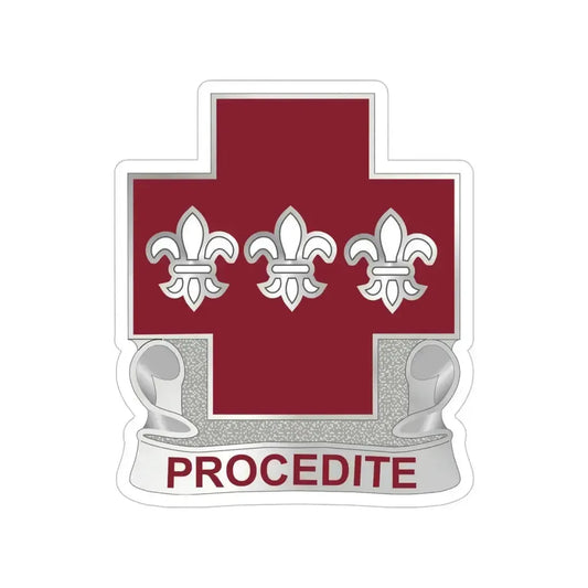 3 Evacuation Hospital (U.S. Army) Transparent STICKER Die-Cut Vinyl Decal 6 Inch - The Sticker Space