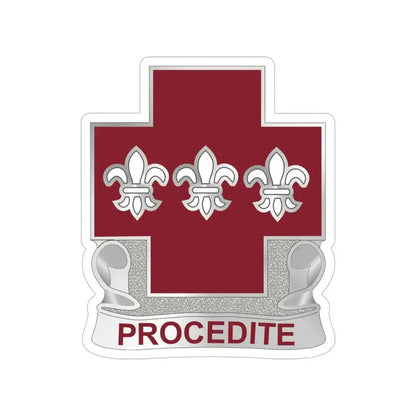 3 Evacuation Hospital (U.S. Army) Transparent STICKER Die-Cut Vinyl Decal 6 Inch - The Sticker Space