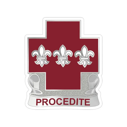 3 Evacuation Hospital (U.S. Army) Transparent STICKER Die-Cut Vinyl Decal - The Sticker Space